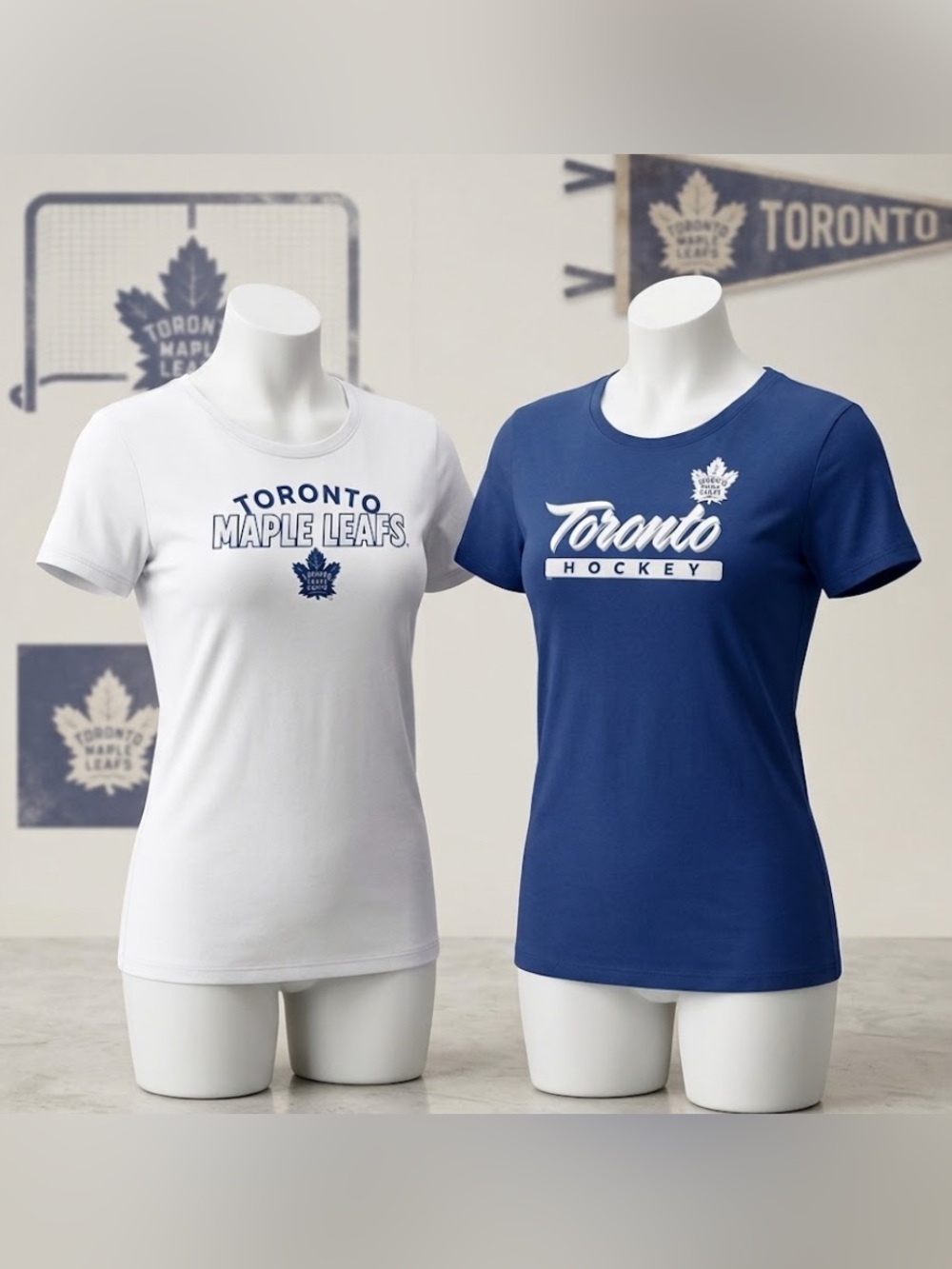 Toronto Maple Leafs Women’s Fanatics T-Shirt Combo Pack NHL Tee Set - NWT